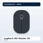 Logitech MX Master 3S Kablosuz Mouse