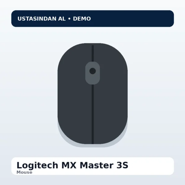 Logitech MX Master 3S Kablosuz Mouse
