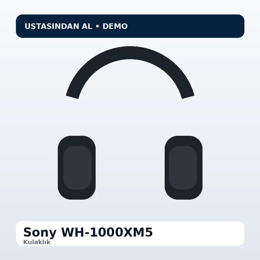 Sony WH-1000XM5 Kablosuz Kulaklık Sony WH-1000XM5 Kablosuz Kulaklık - Görsel 1